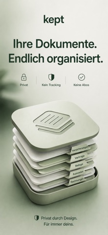 Dokumente in kept auf dem iPhone
